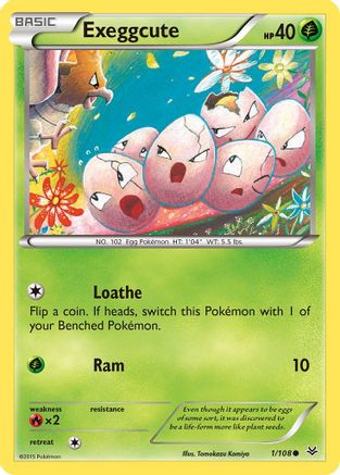 Exeggcute (1/108) [XY : Ciel rugissant] 