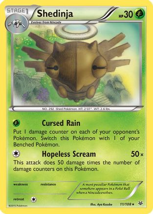 Shedinja 11/108 - [XY  Roaring Skies]