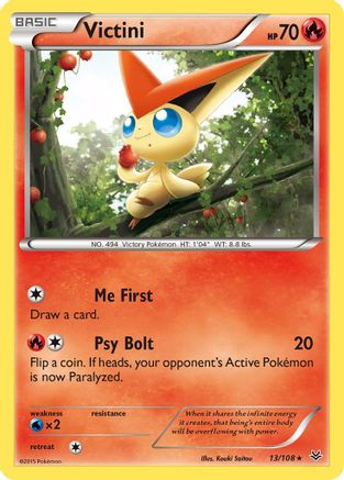 Victini 13/108 - [XY  Roaring Skies]