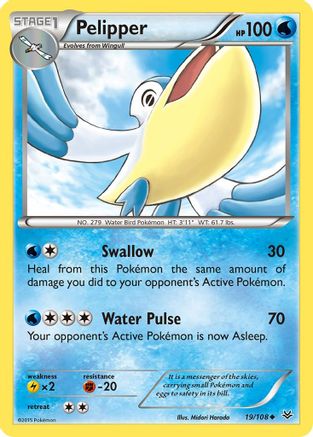 Pelipper (19/108) [XY : Ciel rugissant] 