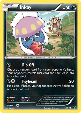 Inkay 41/108 - [XY  Roaring Skies]