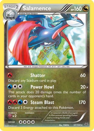 Salamence (57/108) [XY : Ciel rugissant] 