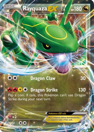 Rayquaza EX (60) 60/108 - [XY  Roaring Skies] Holofoil