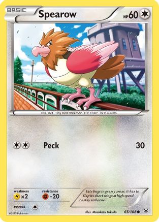 Spearow (65/108) [XY : Ciel rugissant] 