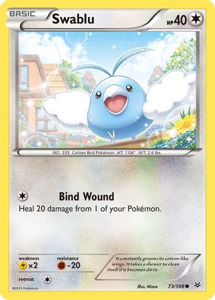 Swablu 73/108 - [XY  Roaring Skies]