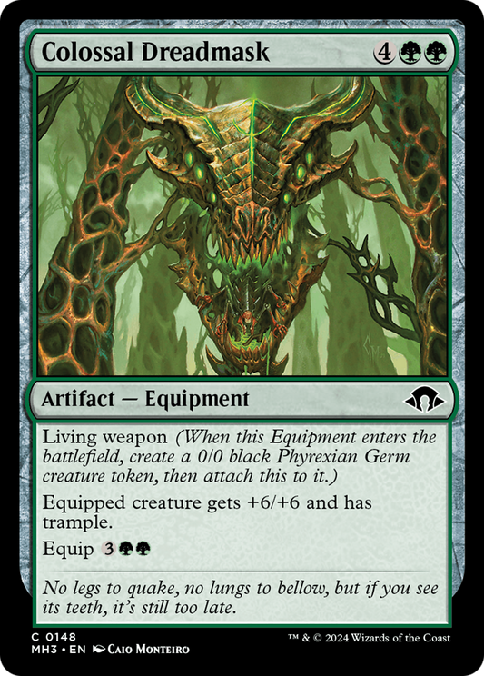 Masque d'effroi colossal (MH3-148) - [Modern Horizons 3] Foil 