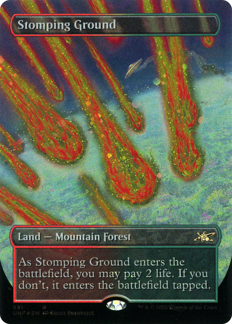 Stomping Ground (UNF-531) - [Unfinity] (Borderless) Foil