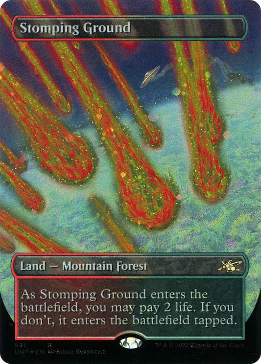 Stomping Ground (UNF-531) - [Unfinity] (Borderless) Foil