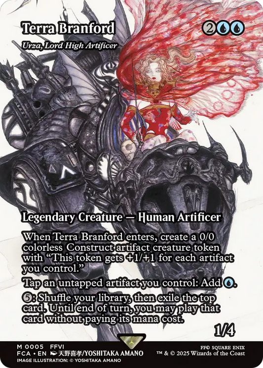 Urza, Lord High Artificer (FCA-005) - [FINAL FANTASY: Through the Ages] / Terra Branford (Borderless)