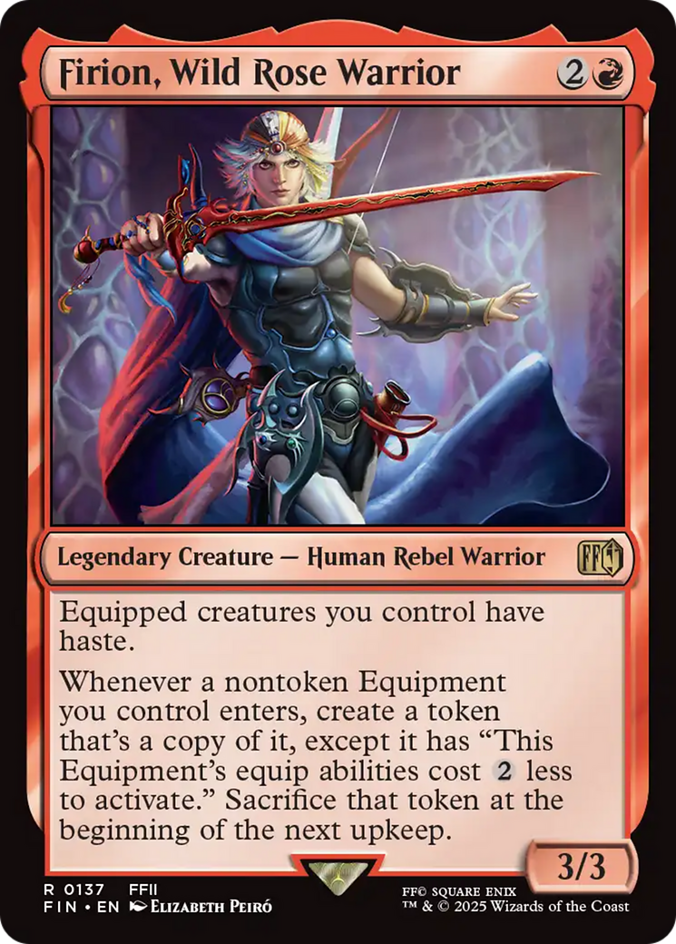 Firion, Wild Rose Warrior (FIN-137) - [FINAL FANTASY] Foil