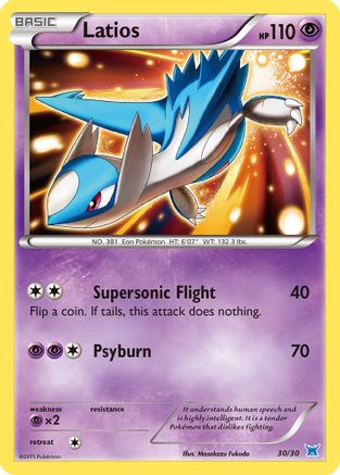 Latios (30/30) [XY : Kit d'entraînement 2 - Latios] 