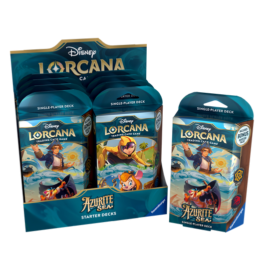 Disney Lorcana: Azurite Sea | Starter Deck (PRE-ORDER)