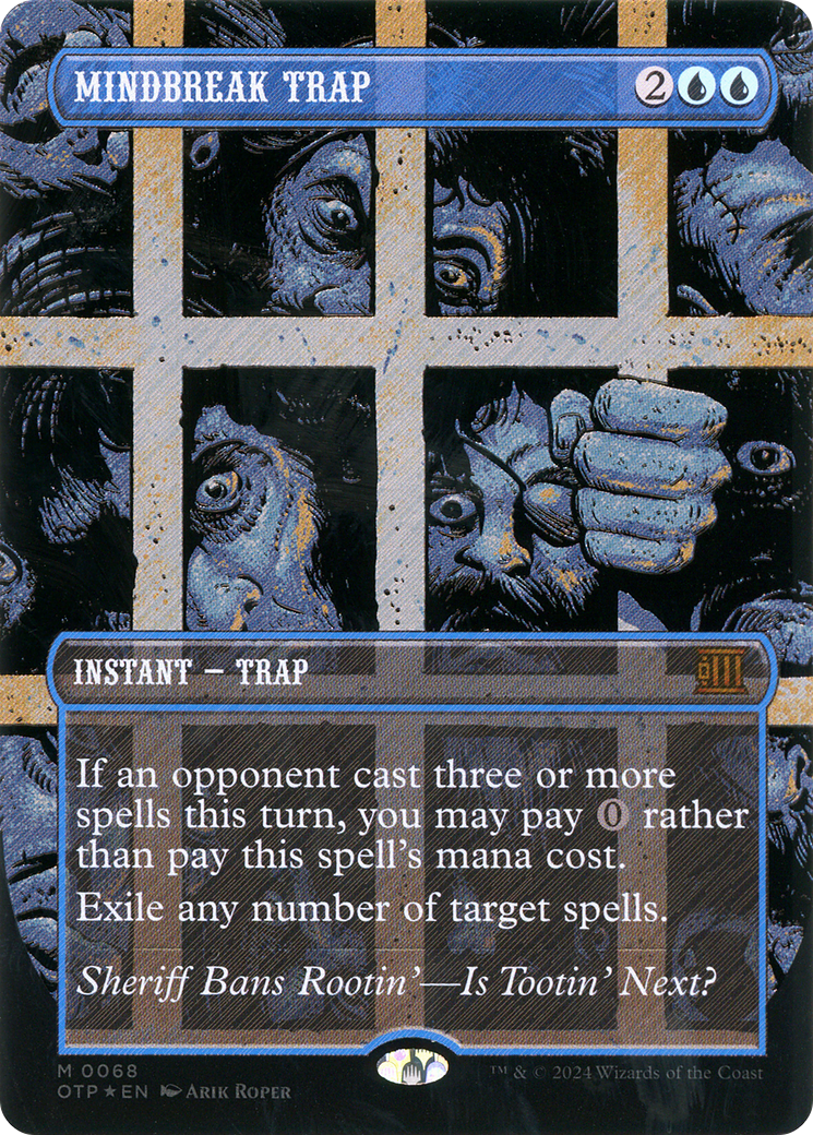 Mindbreak Trap (OTP-068) - [Breaking News] (Borderless) Foil