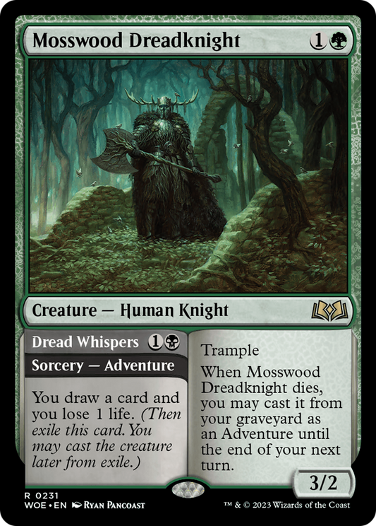 Mosswood Dreadknight (WOE-231) - [Wilds of Eldraine]