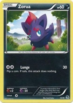 Zorua (#23) - [BW Trainer Kit Excadrill & Zoroark]