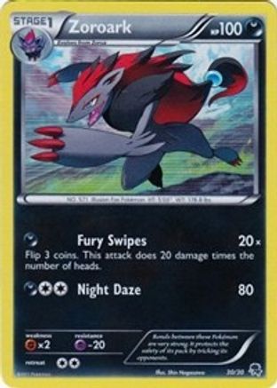 Zoroark (#17 Non-Holo) - [BW Trainer Kit Excadrill & Zoroark]