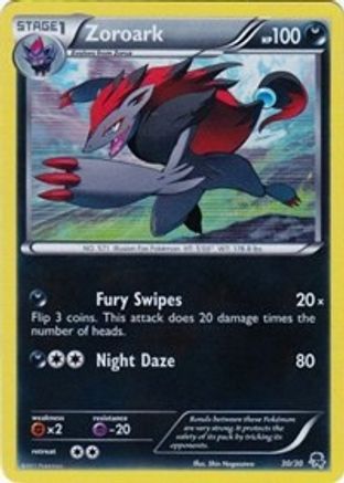 Zoroark (30/30) [Noir et Blanc : Kit d'entraînement - Zoroark] 