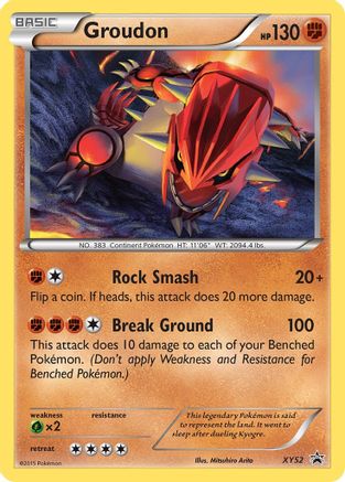 Groudon (XY52) [XY : Promos Black Star] 