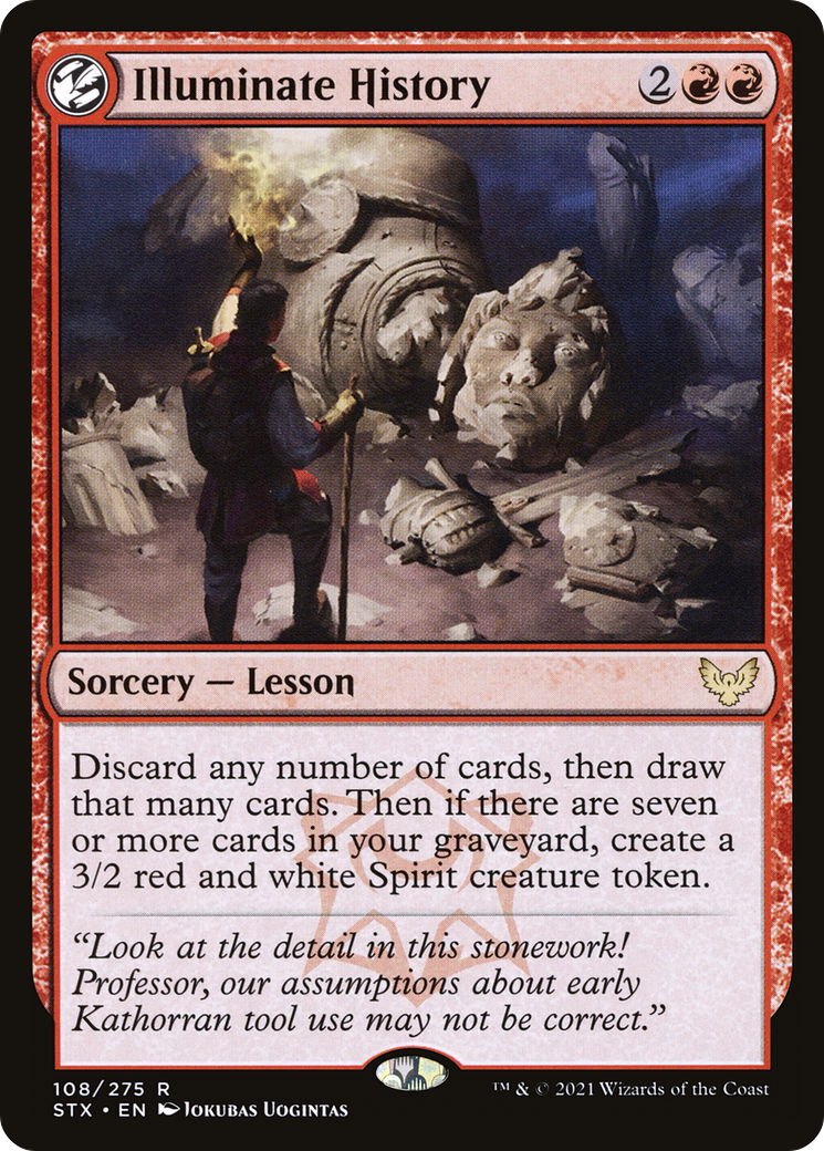 Illuminate History (STX-108) - [Strixhaven: School of Mages]: (lesson)