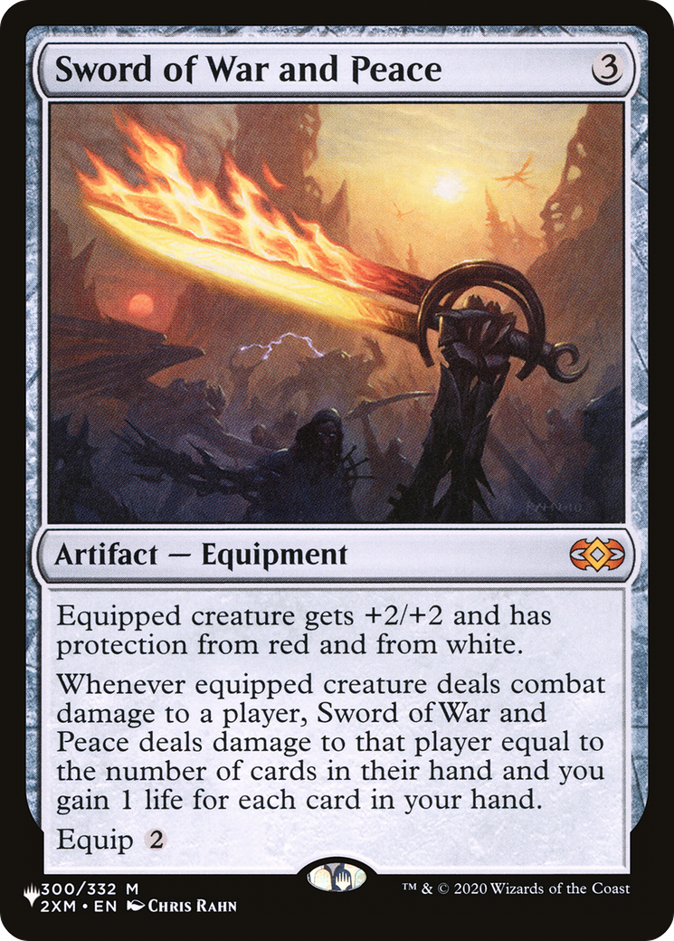 Sword of War and Peace (LIST-2XM-300) - [The List]