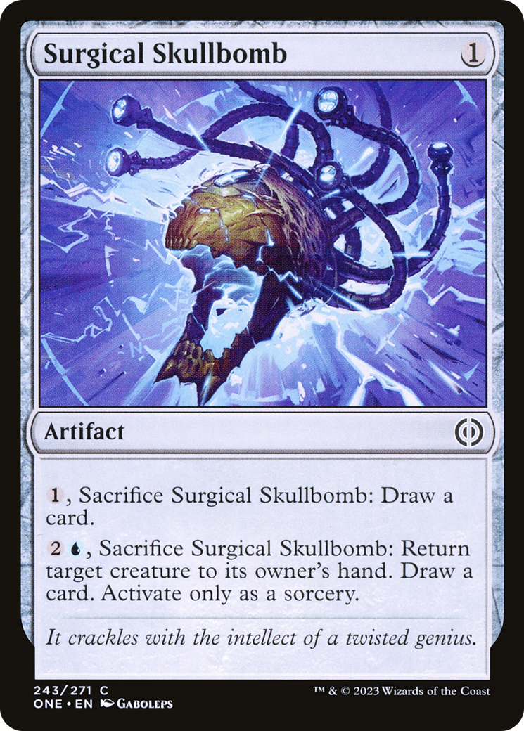 Surgical Skullbomb (ONE-243) - [Phyrexia: All Will Be One] Foil