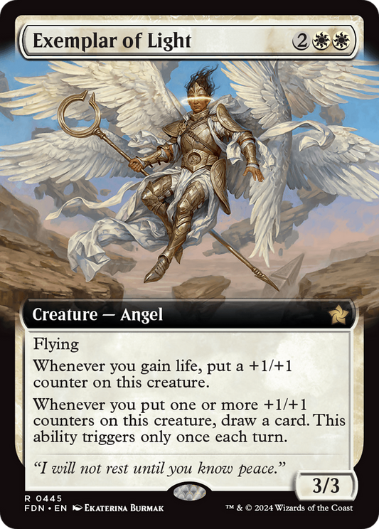 Exemplar of Light (FDN-445) - [Foundations]: (Extended Art) Foil