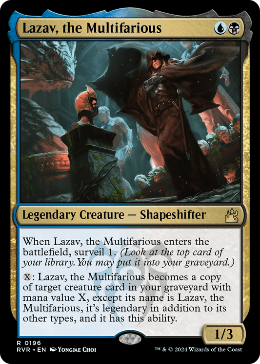 Lazav, the Multifarious (RVR-196) - [Ravnica Remastered]
