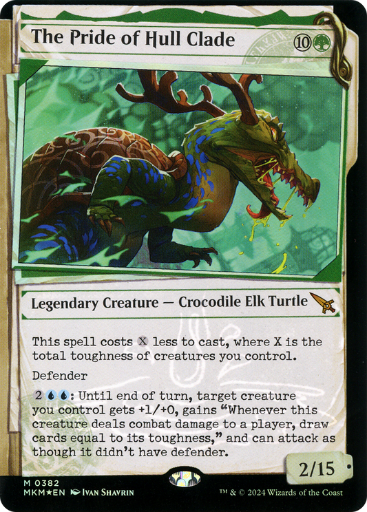 The Pride of Hull Clade (MKM-382) - [Murders at Karlov Manor]: (Showcase) Foil