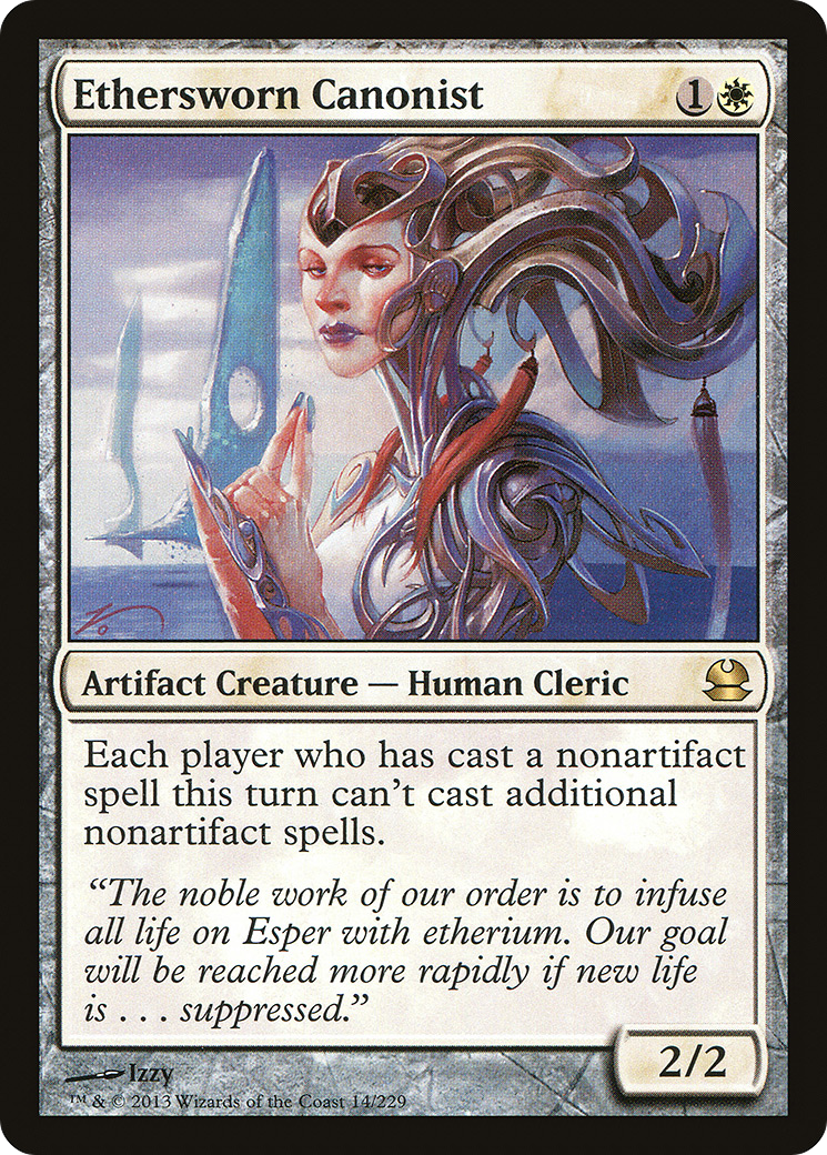 Ethersworn Canonist (MMA-014) - [Modern Masters] Foil