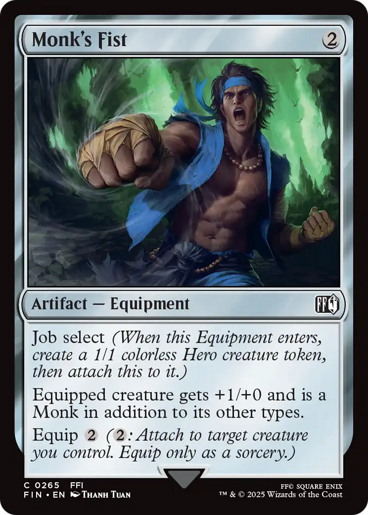 Monk's Fist (FIN-265) - [FINAL FANTASY] Foil