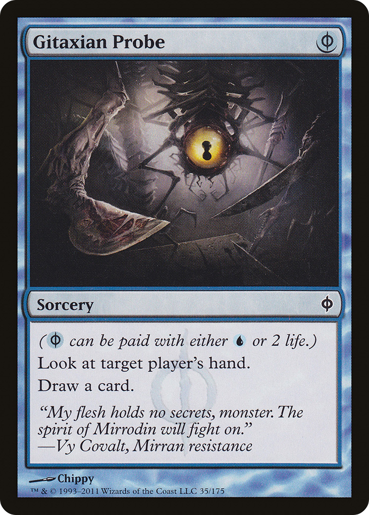 Gitaxian Probe (NPH-035) - [New Phyrexia] Foil