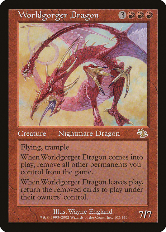 Worldgorger Dragon (JUD-103) - [Judgment] Foil