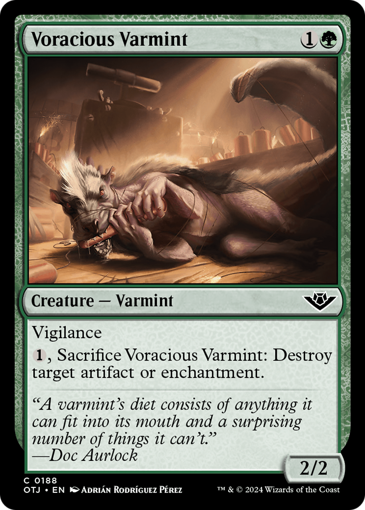 Voracious Varmint (OTJ-188) - [Outlaws of Thunder Junction]