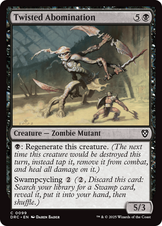Twisted Abomination (DRC-099) - [Commander: Aetherdrift]