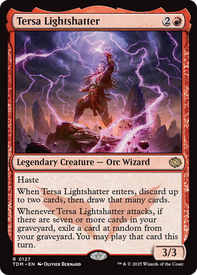 Tersa Lightshatter (TDM-127) - [Tarkir: Dragonstorm] Foil
