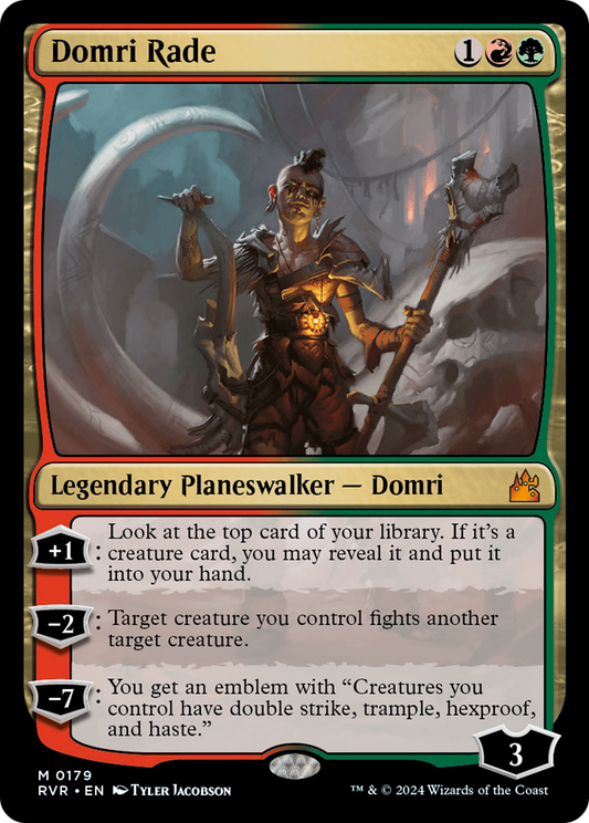 Domri Rade (RVR-179) - [Ravnica Remastered] Foil
