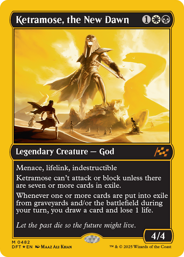 Ketramose, the New Dawn (DFT-482) - [Aetherdrift] Foil