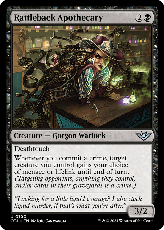 Apothicaire Rattleback (OTJ-100) - [Hors-la-loi de Thunder Junction] Foil 