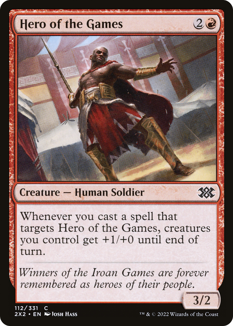 Hero of the Games (2X2-112) - [Double Masters 2022] Foil
