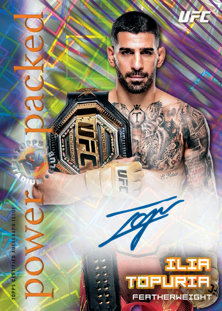 2025 Stadium Club UFC Value Box