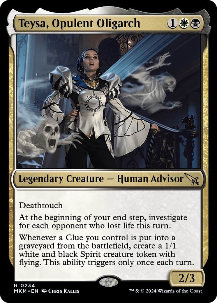 Teysa, Opulent Oligarch (MKM-234) - [Murders at Karlov Manor] Foil