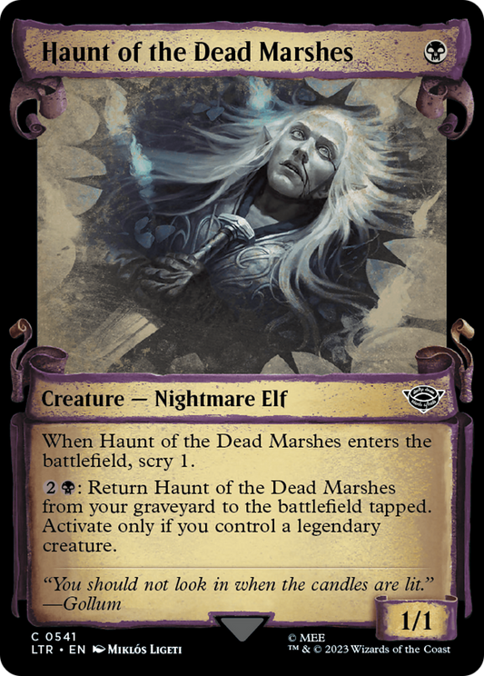 Haunt of the Dead Marshes (LTR-541) - [The Lord of the Rings: Tales of Middle-earth]: (Showcase) Foil