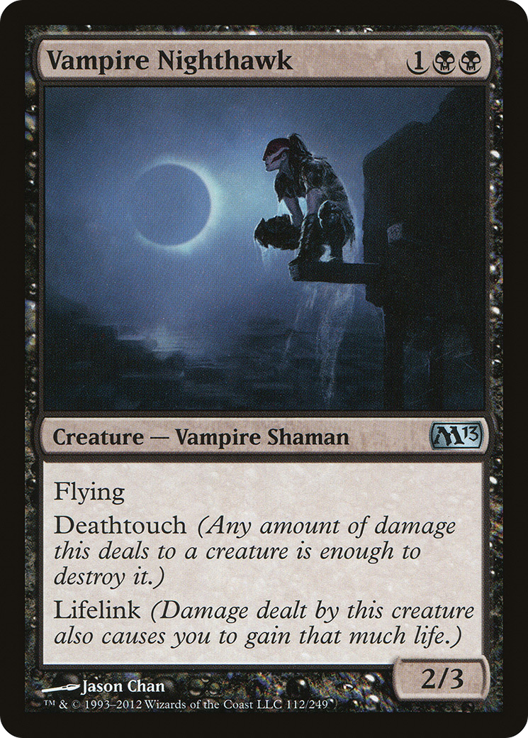Vampire Nighthawk (M13-112) - [Magic 2013]