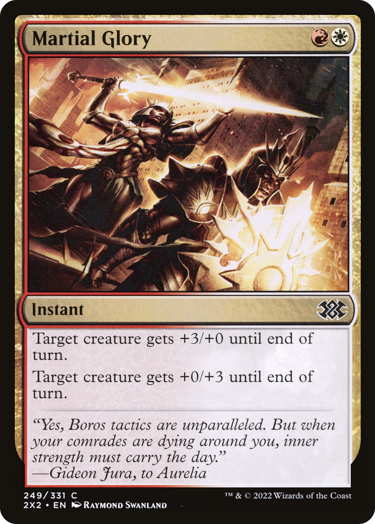 Martial Glory (2X2-249) - [Double Masters 2022] Foil