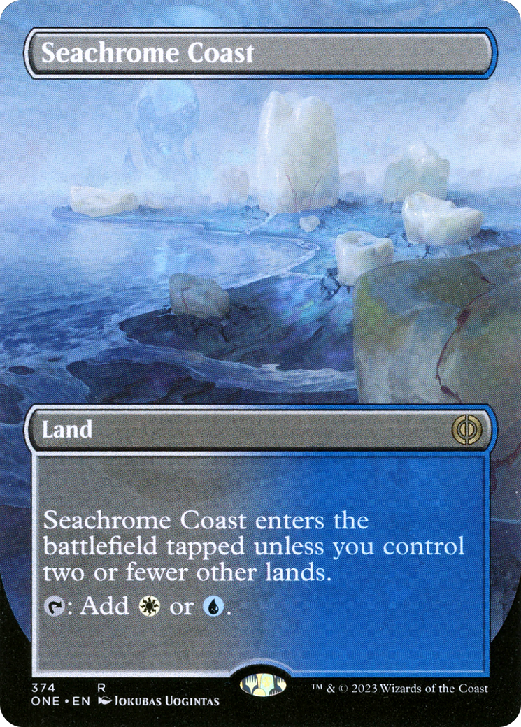 Seachrome Coast (ONE-374) - [Phyrexia: All Will Be One] (Borderless)