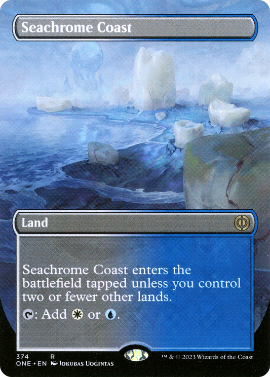 Seachrome Coast (ONE-374) - [Phyrexia: All Will Be One] (Borderless)