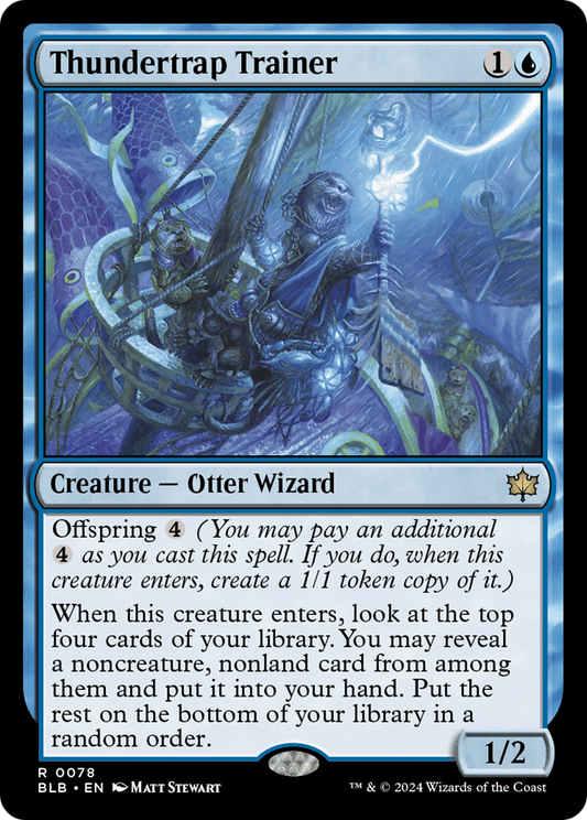 Thundertrap Trainer (BLB-078) - [Bloomburrow] Foil