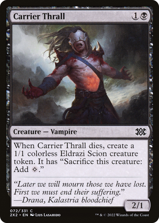 Carrier Thrall (2X2-072) - [Double Masters 2022]