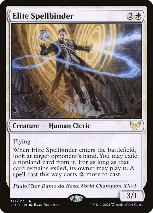 Elite Spellbinder (STX-017) - [Strixhaven: School of Mages] Foil