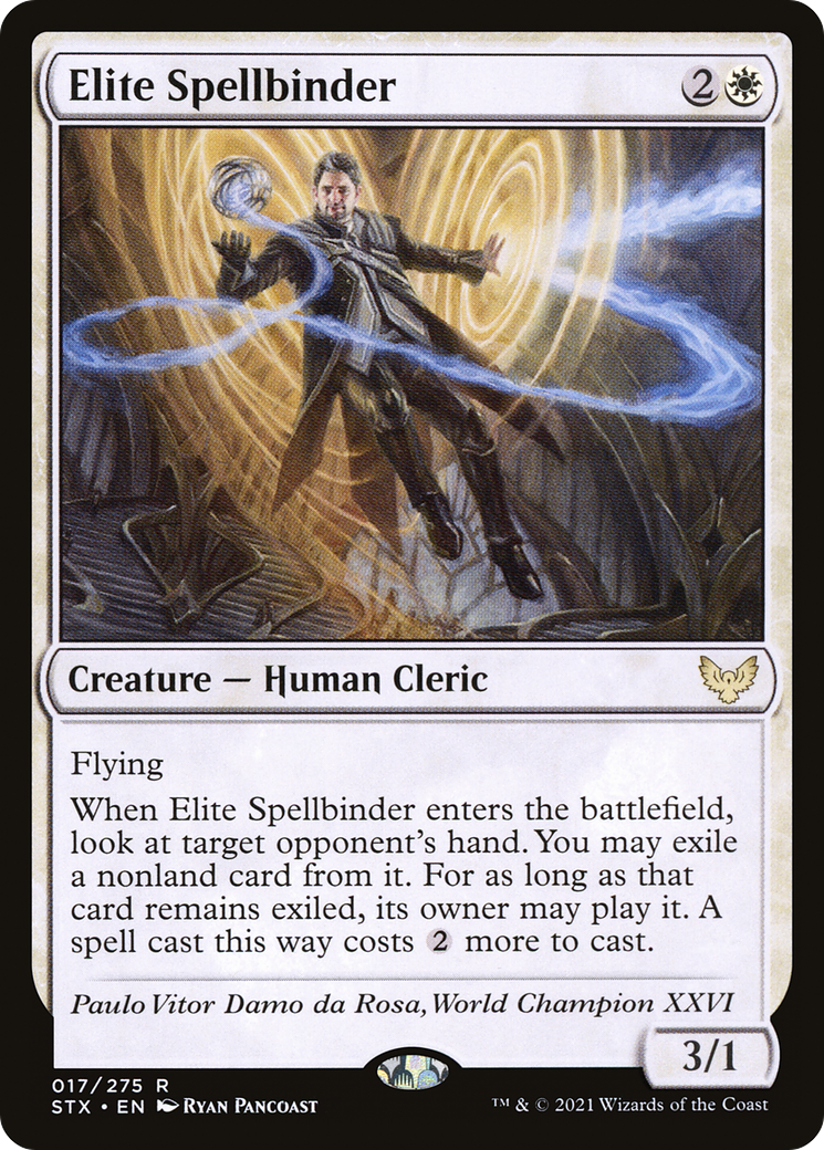 Elite Spellbinder (STX-017) - [Strixhaven: School of Mages]